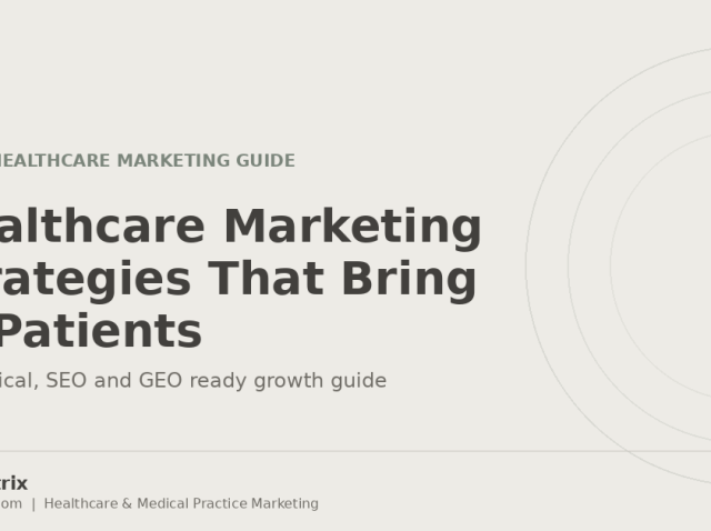 Healthcare marketing Strategies digimitrix